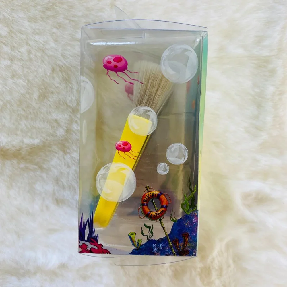 Wet 'N Wild Spongebob Squarepants Flat Kabuki Brush Limited Edition, NEW